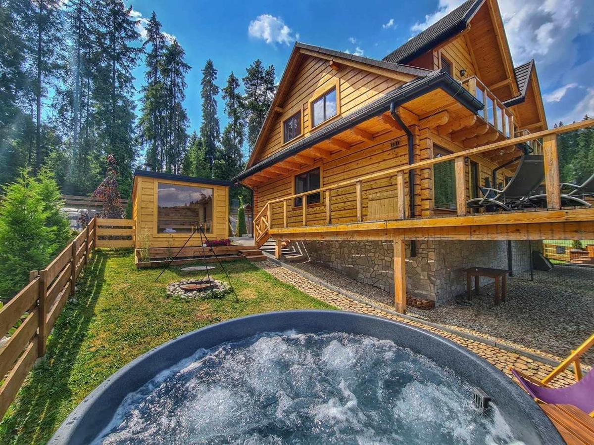 Lk Resort Lapsze Domy Z Prywatna Balia I Sauna Łapsze Niżne Exterior foto