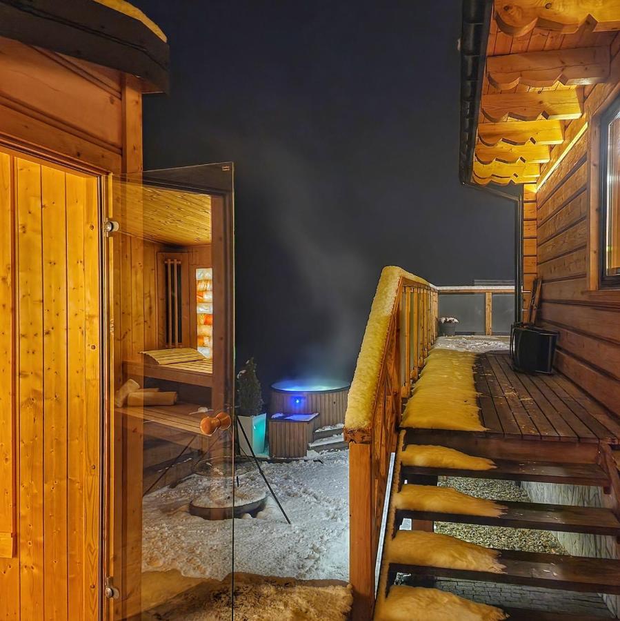 Lk Resort Lapsze Domy Z Prywatna Balia I Sauna Łapsze Niżne Exterior foto