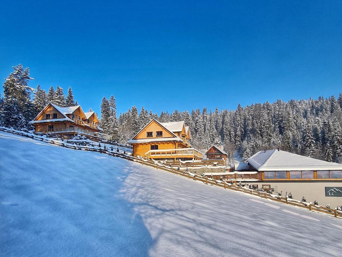 Lk Resort Lapsze Domy Z Prywatna Balia I Sauna Łapsze Niżne Exterior foto